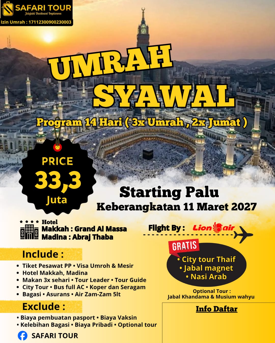 Safari Syawal 2026